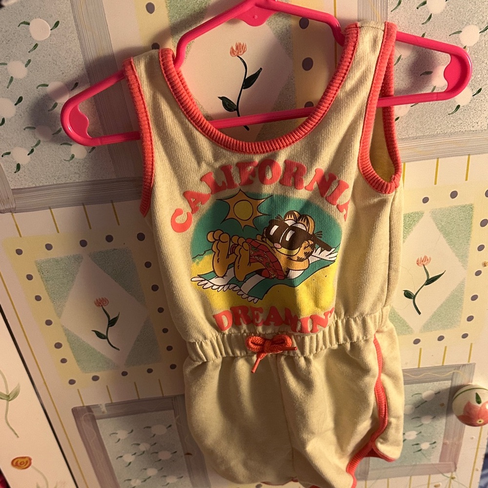 Garfield California Dreamin' Toddler Romper